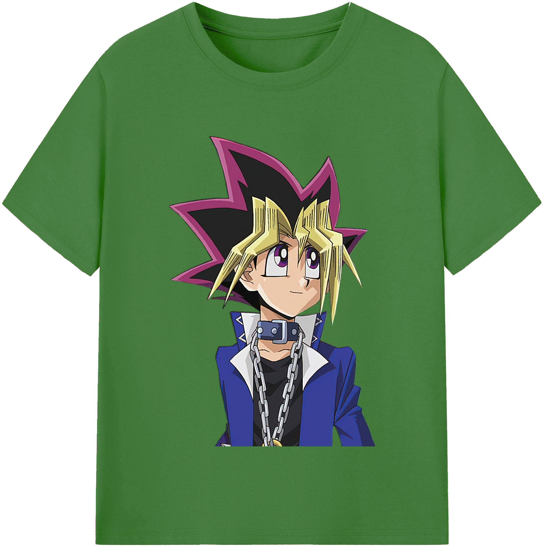 （画像用） 遊☆戯☆王 Yu-Gi-Oh! レディースカジュアルプリントTシャツ（綿100％）